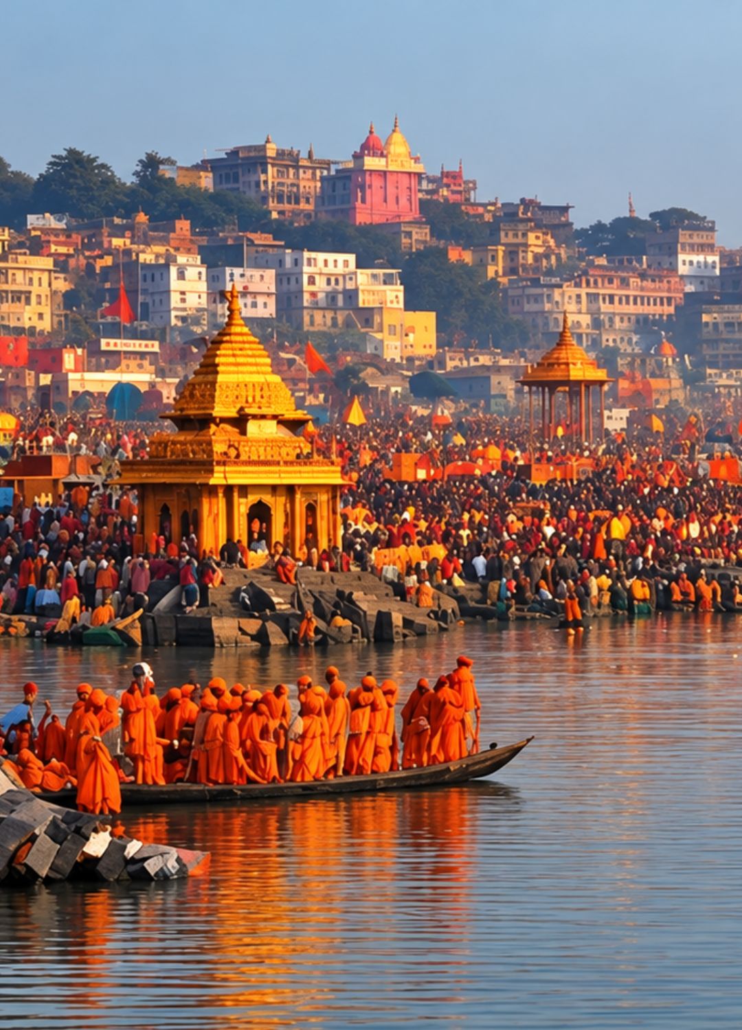 Swiss luxury tents for the Kumbh Mela