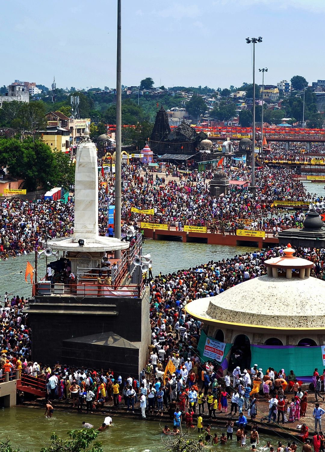 Pilgrim-friendly resort for the Kumbh